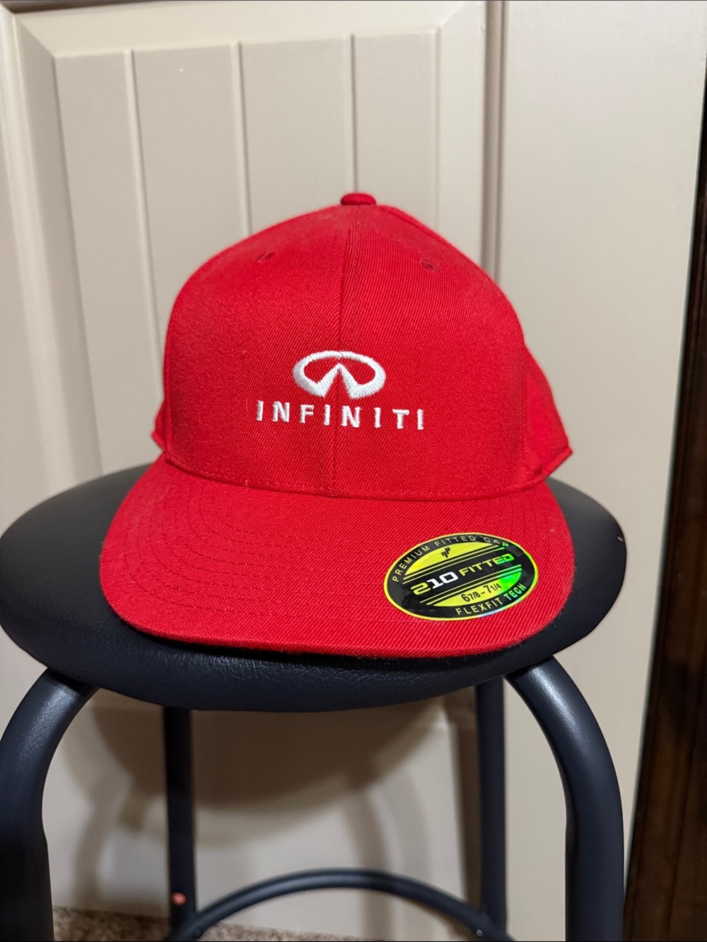 Infiniti Red Embroidered Hat